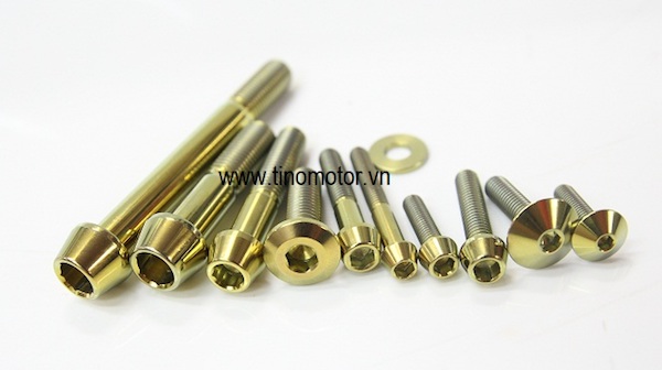 Probolt ốc Titanium Uk made in UK hàng chính hãng ốc siêu nhẹ