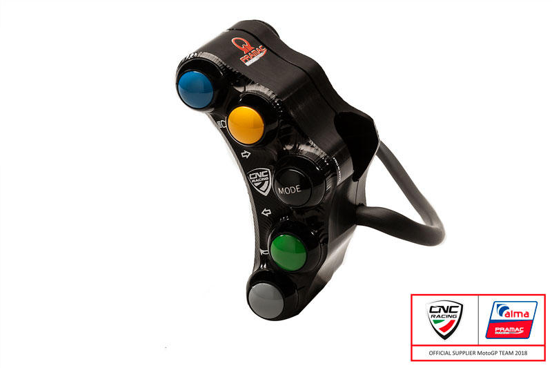 CNC RACING  - Left handlebar switch Pramac Racing Lim. Ed - street use