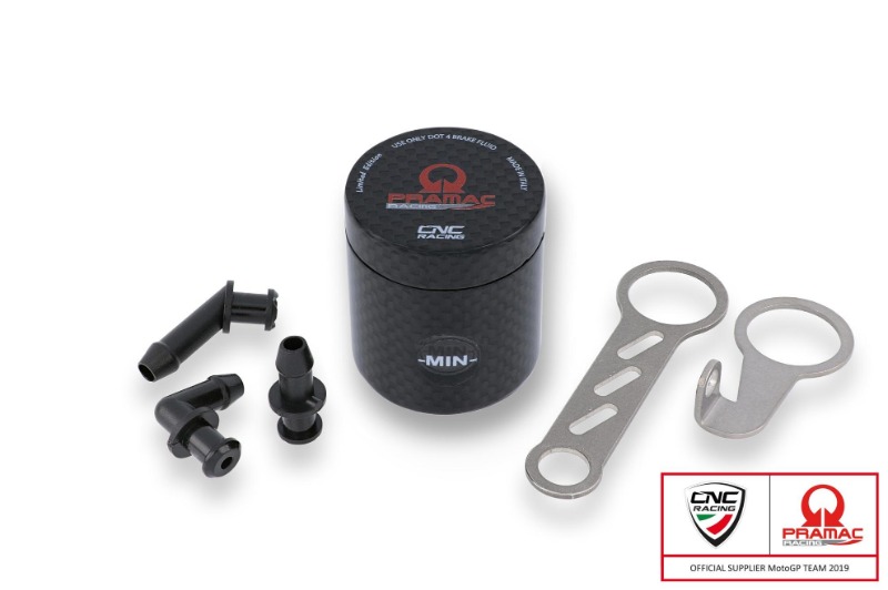 CNC Racing - Carbon fluid reservoir Pramac Racing Limited Edition