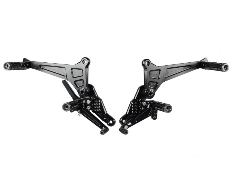 Bonamici Racing  - Bộ gác chân trước sau Ducati Scrambler 800 ( nút đỏ)