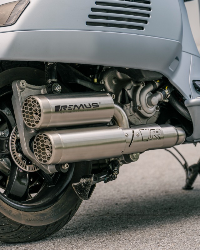 Double Mesh Remus - full system double mesh Vespa 300 HPE/ GTS