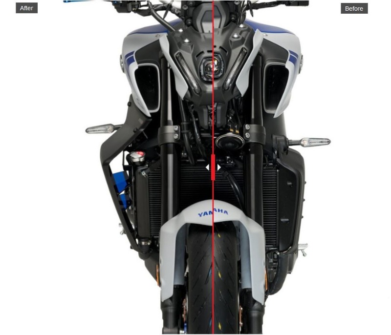 Puig Cánh gió 2 bên Yamaha MT09 2022+