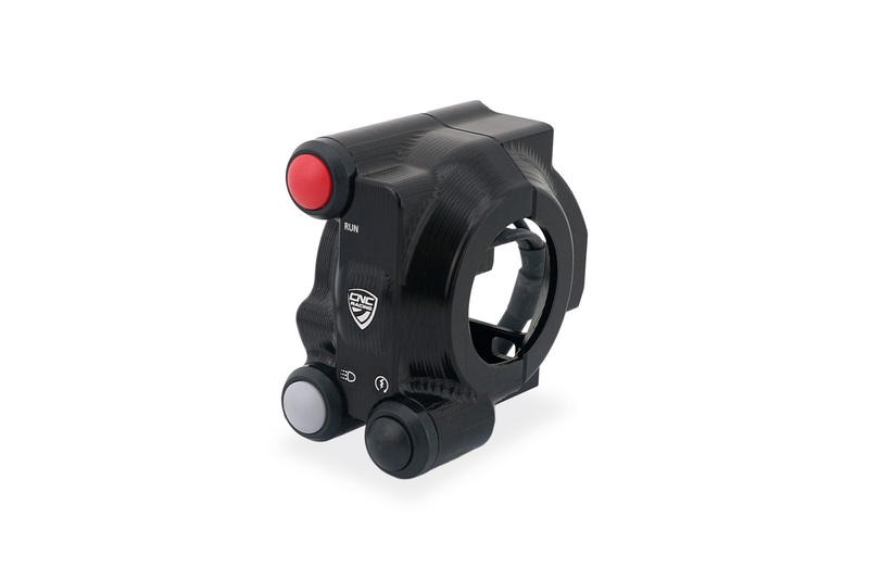 CNC Racing - Right handlebar switch on throttle control unit cover Ducati V2/ Scrambler/Hyper 950