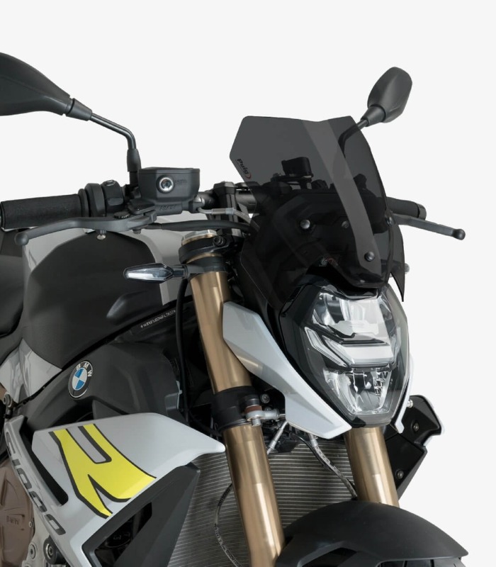 Puig Nummernschild Für BMW S1000R/RR | Schwarz | Neigbar | Modell 5319N