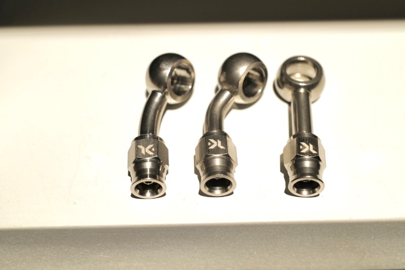 TK Racing - Đầu dầu inox 0/28/45 độ