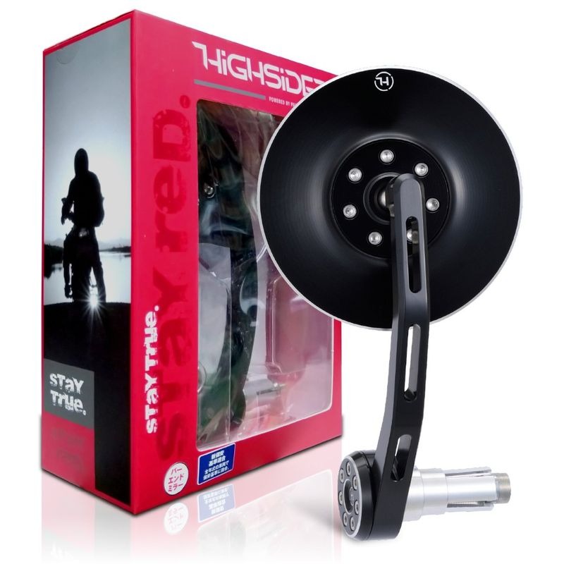 HIGHSIDER - Conero bar end mirrors