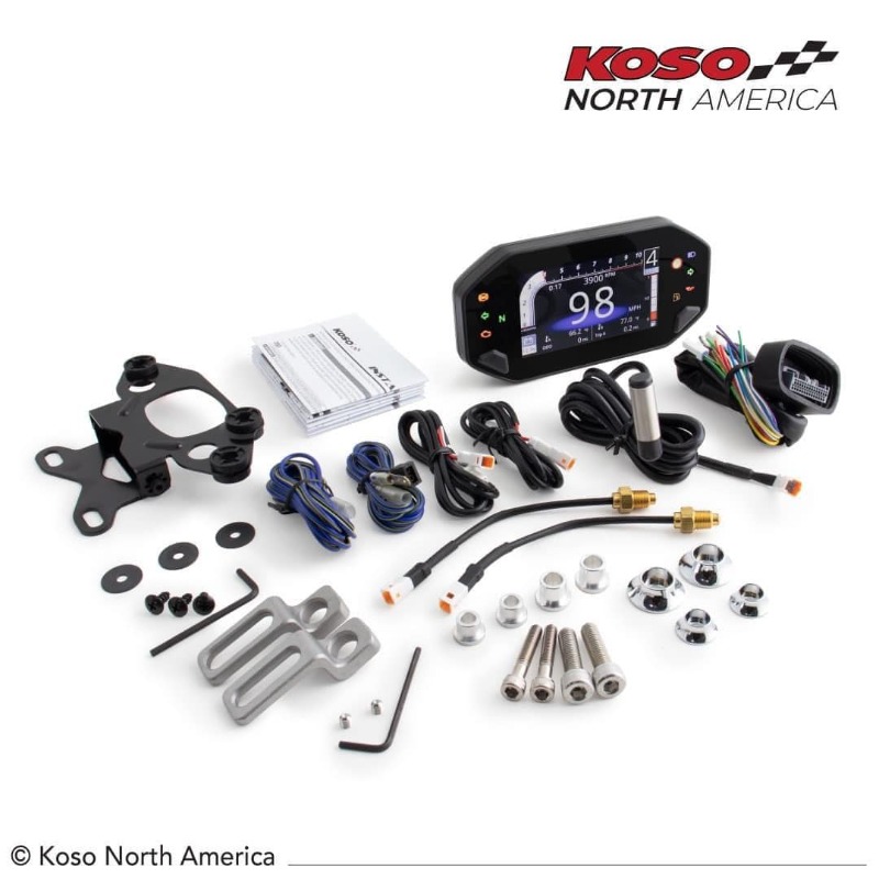 KOSO NORTH AMERICA - RX4 Multifunction Speedometer/Tachometer